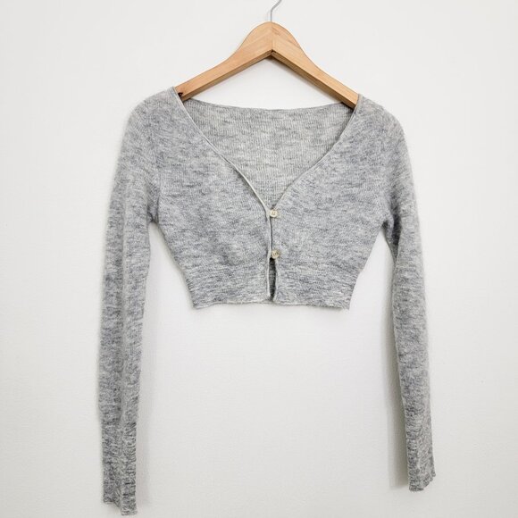 Jacquemus Le Cardigan Alzou in Grey 34 2 - Picture 2 of 7